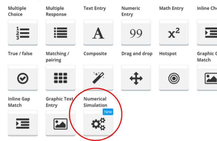 Icon images highlighting Numerical Simulation