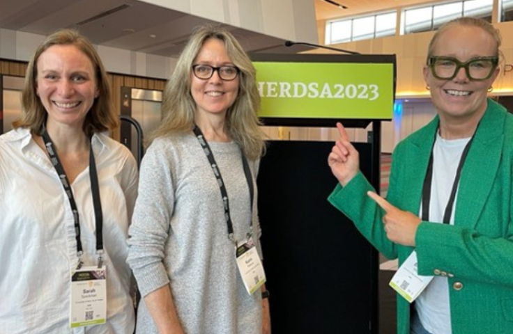 UNSW academics and staff at the HERDSA conference 2023