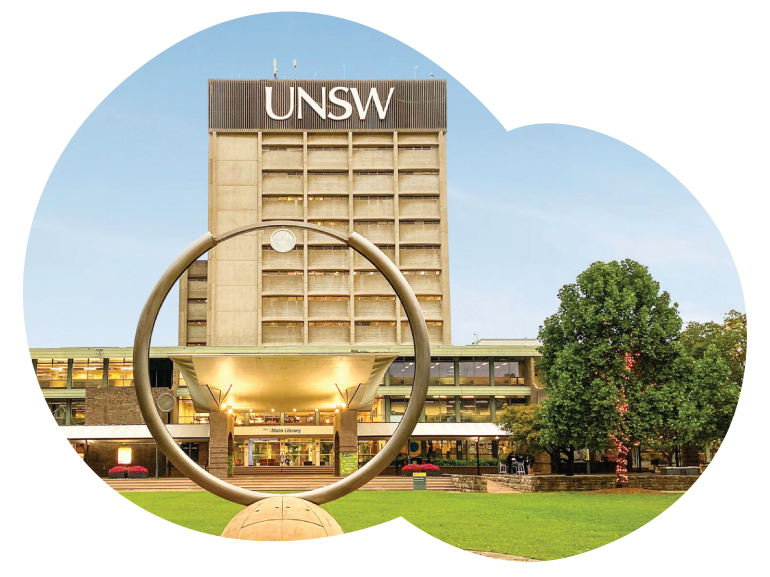 Image of UNSW Library Lawn