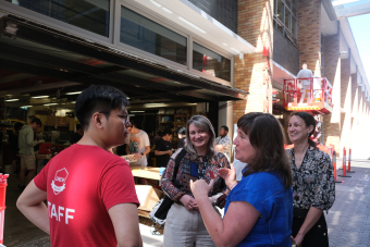 Irina and Irene at UNSW Makerspace