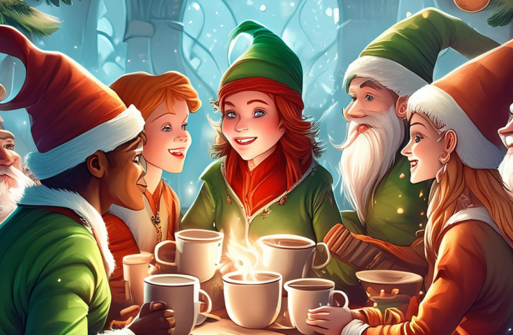 Firefly image of elves chatting
